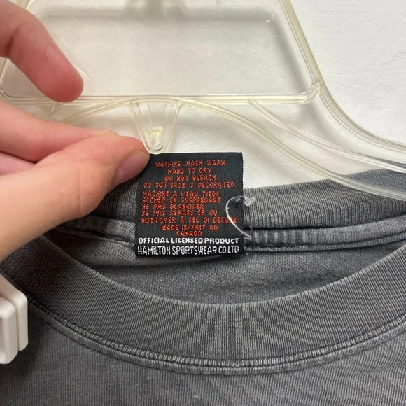 Vintage Harley-Davidson Charlottetown Canada Black Long Sleeve Shirt - Picture 4 of 5